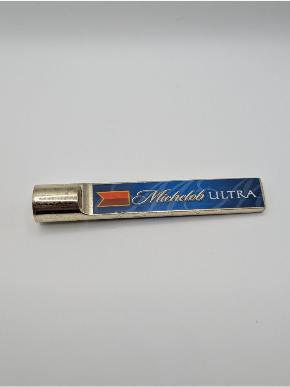 Michelob Ultra Tap Handle Blue Silver Vintage Mini - Picture 2 of 5